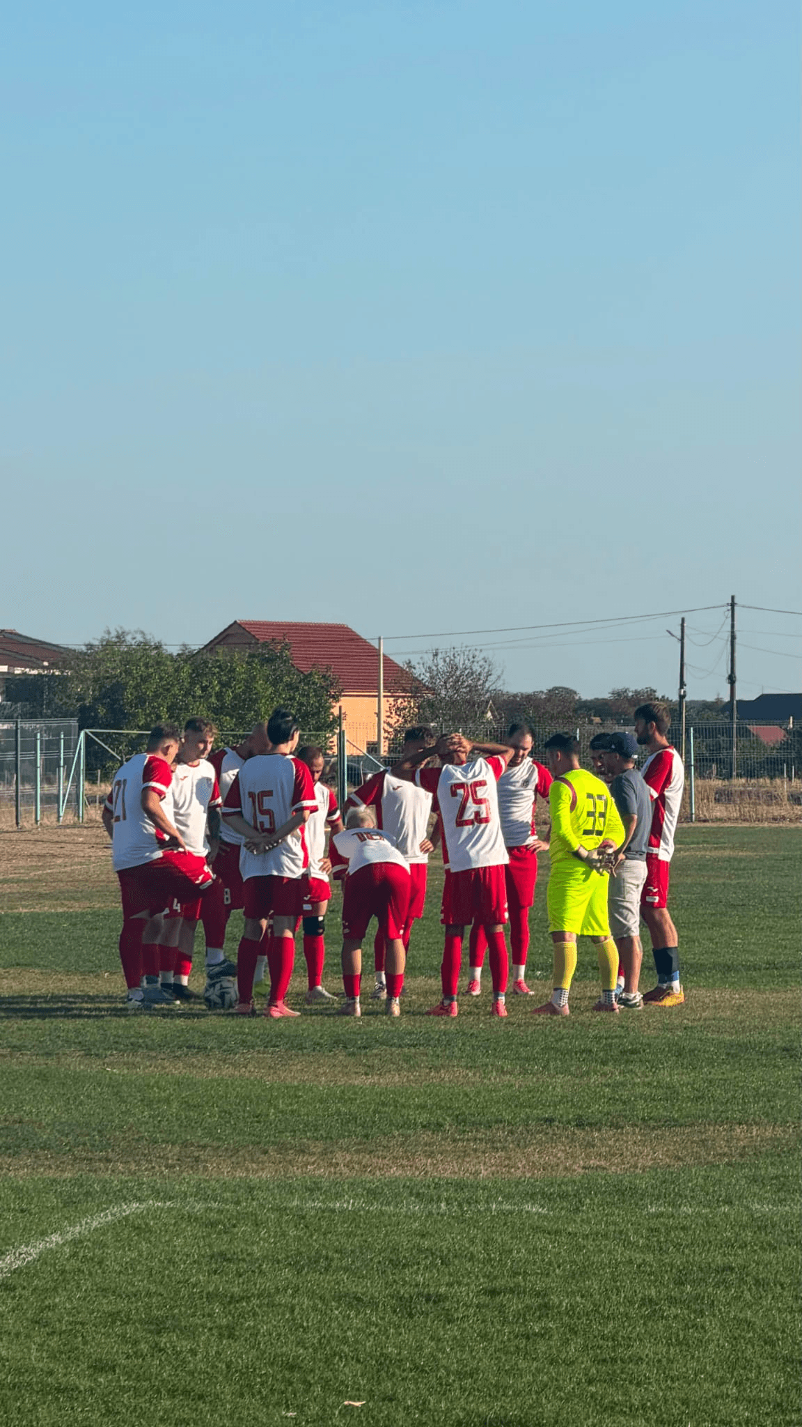 Echipa Olimpia Leș reunită pe teren